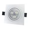 Downlight Led Quadrada 3W 6500K Branca Maxtel Novo