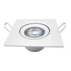 Downlight Led Quadrada 5W 6000K Branca Maxtel Novo