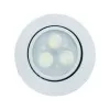 Downlight Led Redonda 3W 3000K Branca Maxtel Novo