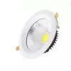 Downlight Led Redonda 7W 3000K Branca Maxtel Novo