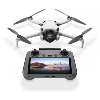 Drone Dji Mini 4 Pro Fly More Cb Com Tela Branco Novo