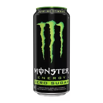 Energético Monster Tradicional Zero Açucar Lata 473ml