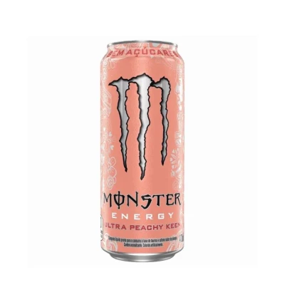 Energético Monster Ultra Peachy Keen Lata 473mL Unidade