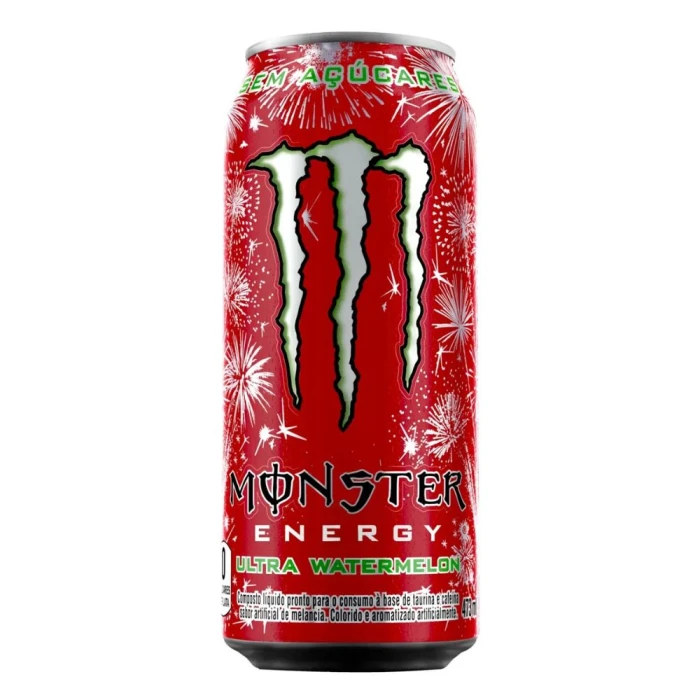 Energético Monster Ultra Watermelon Lata 473mL Unidade