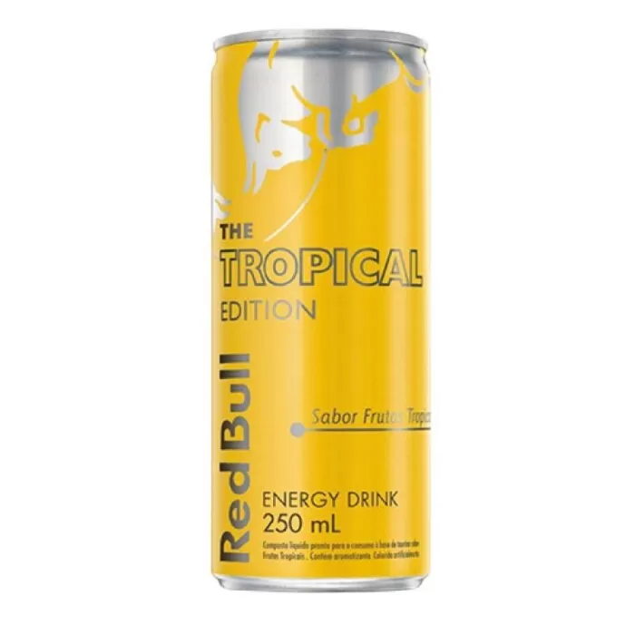 Energético Red Bull Frutas Tropicais Lata 250mL Tropical