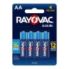Entrega Imediata Pilha Alcalina Aa 4 Unidades Rayovac