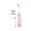 Escova Elétrica Infantil De Gatinho Rosa Multilaser Kids