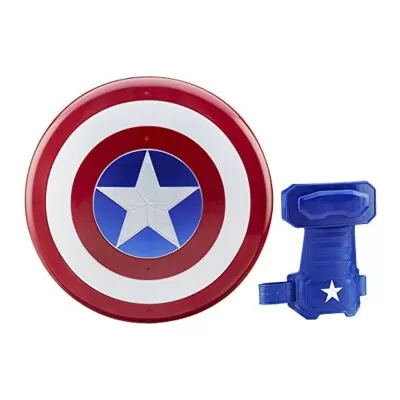 Escudo E Luva Marvel Capitão America Avangers Hasbro Novo