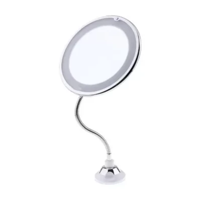 Espelho Led 360 Com Sucção 17Cm Novo