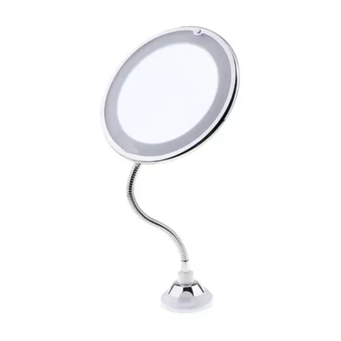 Espelho Led 360 Com Sucção 17Cm Novo