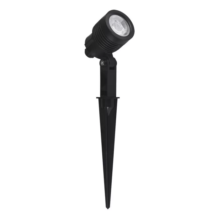 Espeto De Jardim Clear Led IP65 3W Luz Verde Preto Germany