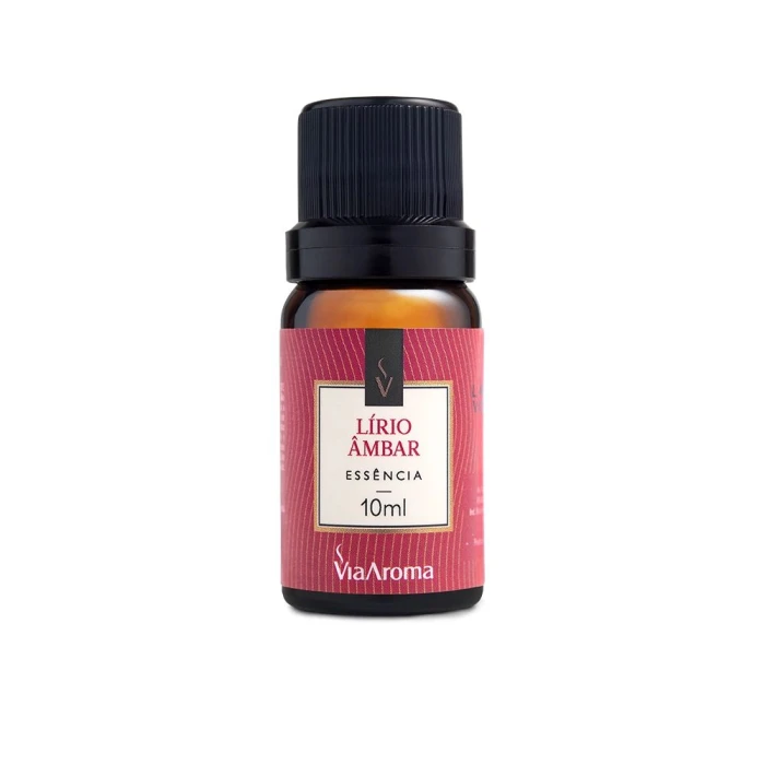 Essência Aromatizante Lirio Ambar 10mL Via Aroma