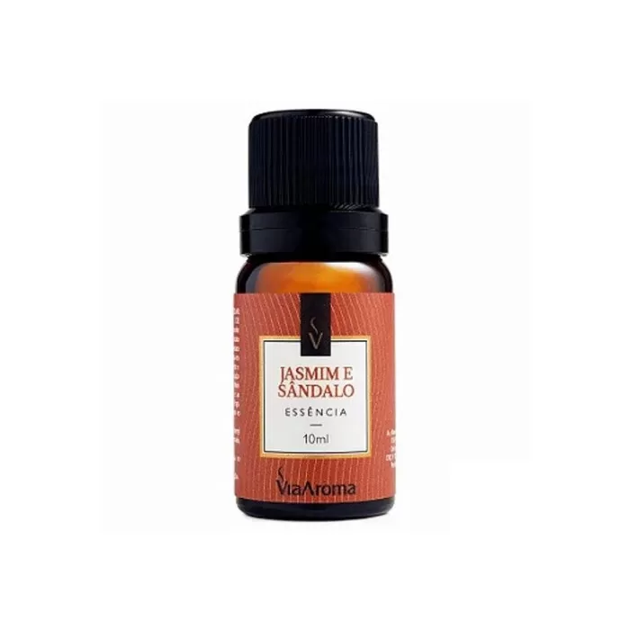 Essência Jasmim E Sândalo 10ml Via Aroma Para Aromatizador