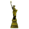 Estatua Da Liberdade Enfeite Miniatura Decoração Metal 25Cm