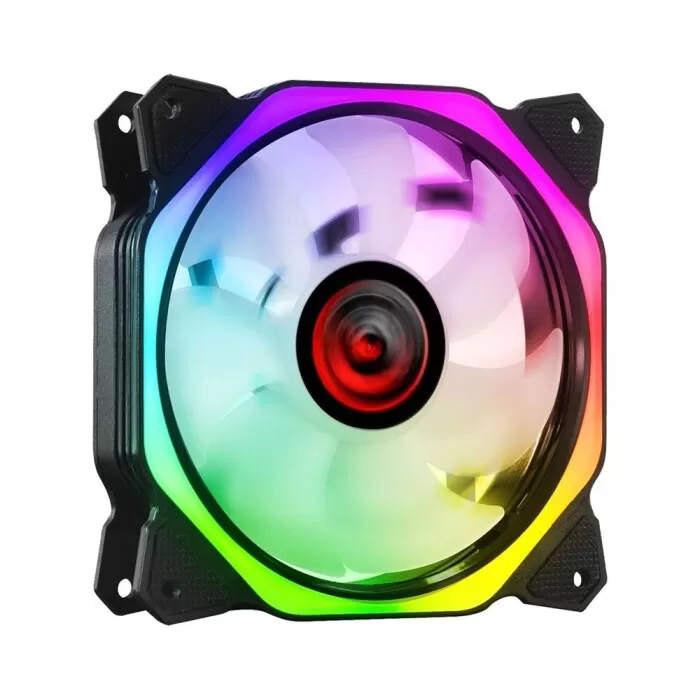 Fan Para Gabinete Huracan H3 Rgb 120MM Pcyes Novo