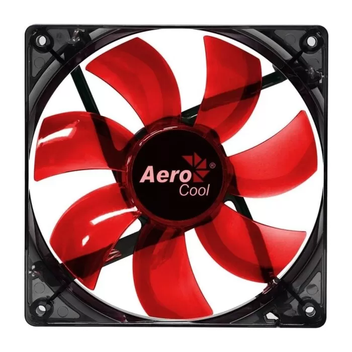 Fan Para Gabinete Lightning Vermelho 140Mm Aerocool