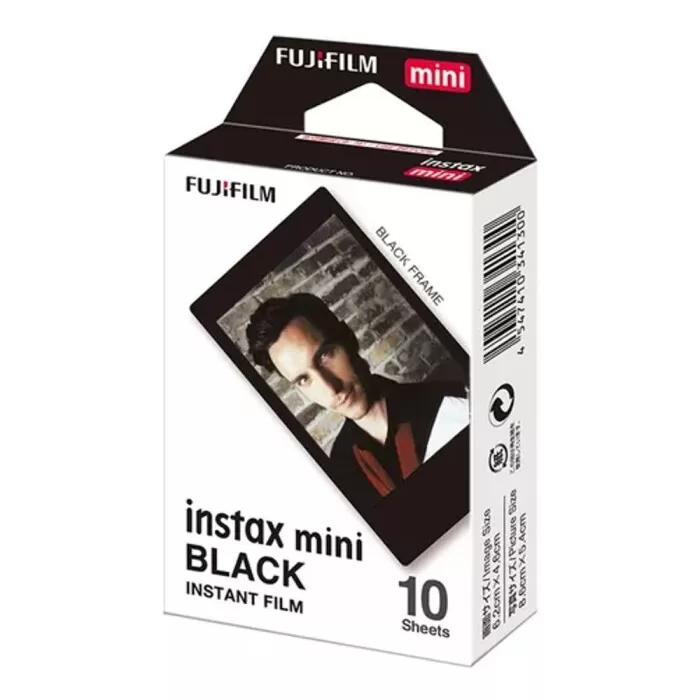 Filme Intex Mini Black - 10 Fotos - Fujifilm Novo