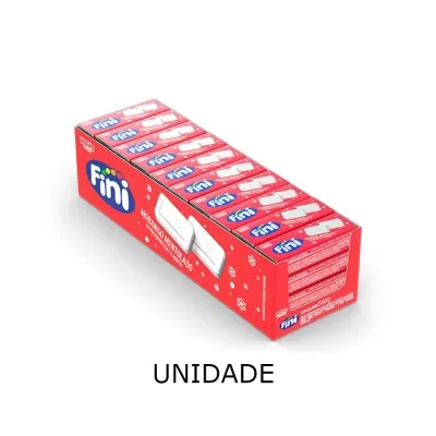 Fini Pastilha Morango Mentolado 14G