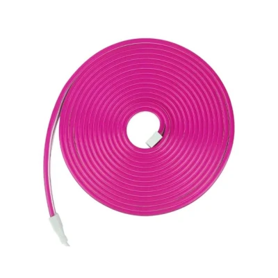 Fita De Led Neon 12V Cor Rosa 5 Metros Ls-2835 XCell