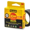 Fita Isolante Profissional 19mmx10m Preta 3M Scotch 33+