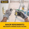 Fita Isolante Profissional 19mmx20m Preta 3M Scotch 33+