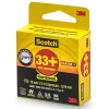 Fita Isolante Profissional 19mmx5m Preta 3M Scotch 33+