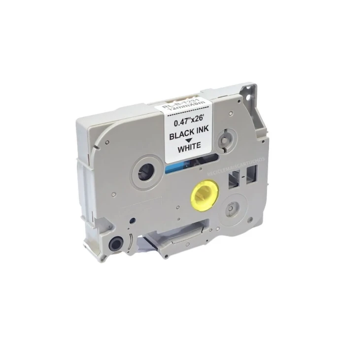 Fita Para Rotulador Eletrônico 12Mm 8Mts tzc-231