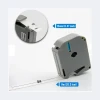 Fita Rotulador Eletrônico 12Mm 8Mts M-k231 Preto