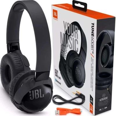 Fone Bluetooth Jbl Tune 600bt Nc Cancelamento De Ruído