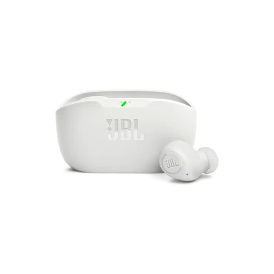 Fone De Ouvido Bluetooth Wave Buds Tws Branco Jbl Novo