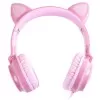 Fone De Ouvido Com Fio Kitty Ear Rosa 65468 Vinik Novo