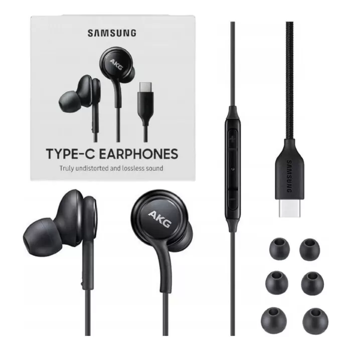 Fone De Ouvido Com Fio Ubs Tipo-C Eo Ic100 Samsung Novo