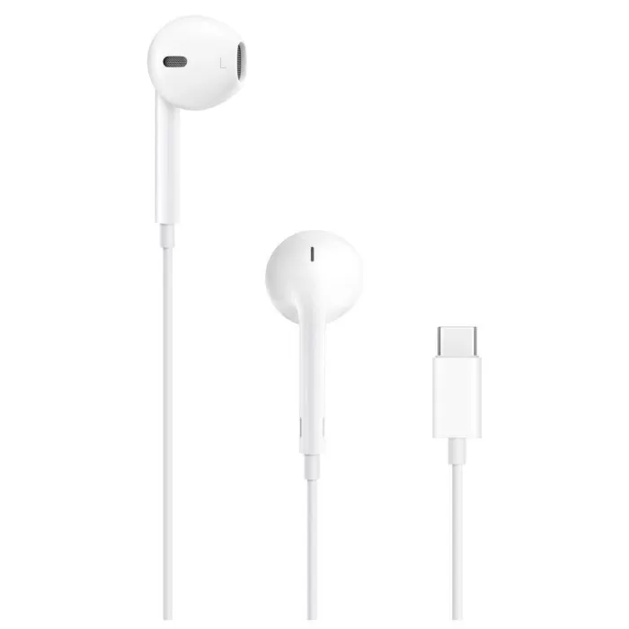 Fone De Ouvido Earpods Cor Branco Usb-C Apple Compatível