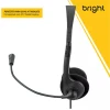 Fone De Ouvido Headset Home Office Com Microfone Bright