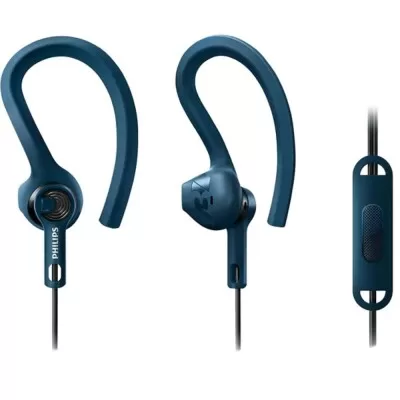 Fone De Ouvido Run Wild Azul Shq1405Bl/00 Philips Novo