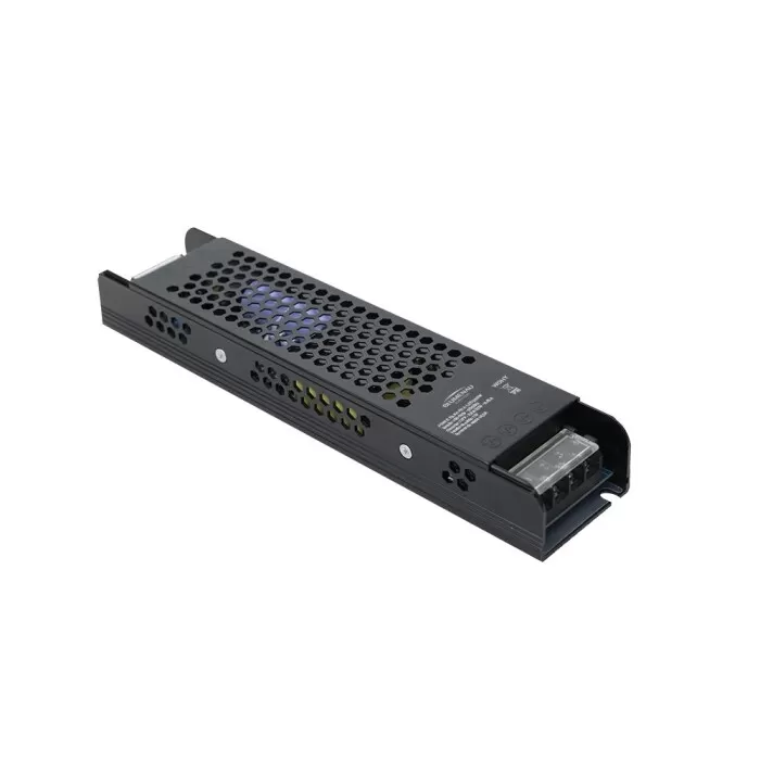 Fonte 200W 12V 16,5A Bivolt Blumenau Para Fita De Led Preto