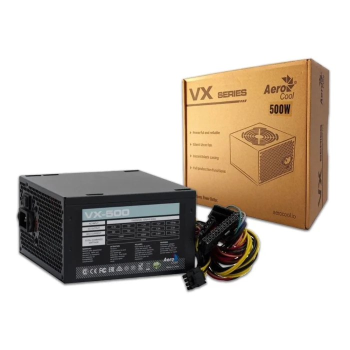 Fonte Atx Aerocool Stealth Vx-500 Bivolt