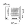 Fonte Chaveada 24V 12,5A 300W 7076 Nordecor Bivolt Novo