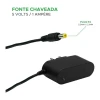 Fonte Chaveada 5V 1A 5,5Mm X 2,1MM 044-6100 Novo