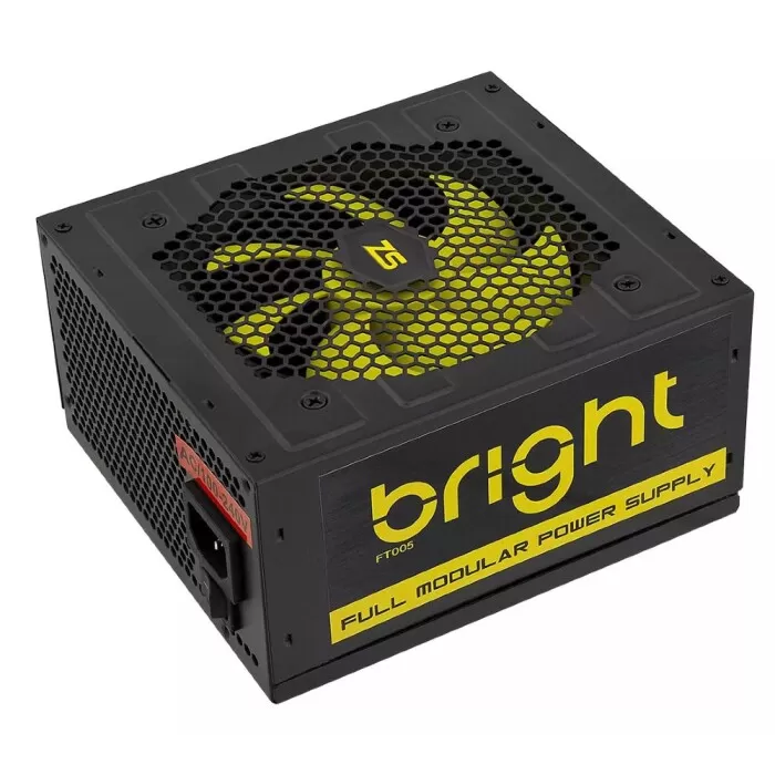 Fonte De Alimentação Atx Modular 1000W Auto Preta Bright