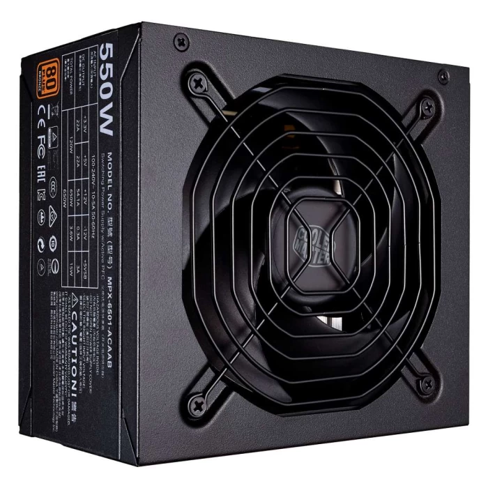 Fonte Gamer Cooler Master MWE Bronze 550W Plus Bronze