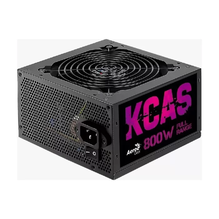 Fonte Para Computador Atx 800w 80 Plus Preta Kcas Aerocool