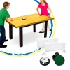 Futebol De Mesa Disco Flat Ball Air 2 Gols Multikids Br373