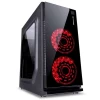 Gabinete Gamer Creter com Led Vermelho VX Gaming Vinic