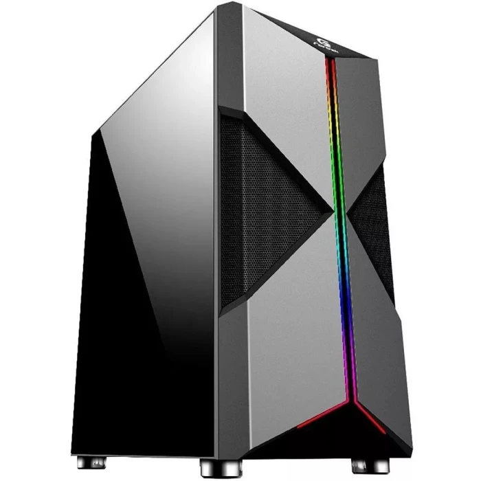 Gabinete Gamer Holt Atx Fortrek Rgb Cor Preto 70571