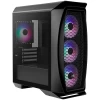 Gabinete Gamer RGB Aerocool Atx Aero One Mini Tower Preto