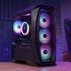 Gabinete Gamer RGB Aerocool Atx Aero One Mini Tower Preto