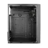 Gabinete Micro-Atx Com 2 Fans De Led Cor Preto Multi Ga206