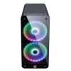 Gabinete Solaris Pcyes C/ 2 Fans 20cm Rgb E Fan Médio