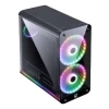 Gabinete Solaris Pcyes C/ 2 Fans 20cm Rgb E Fan Médio